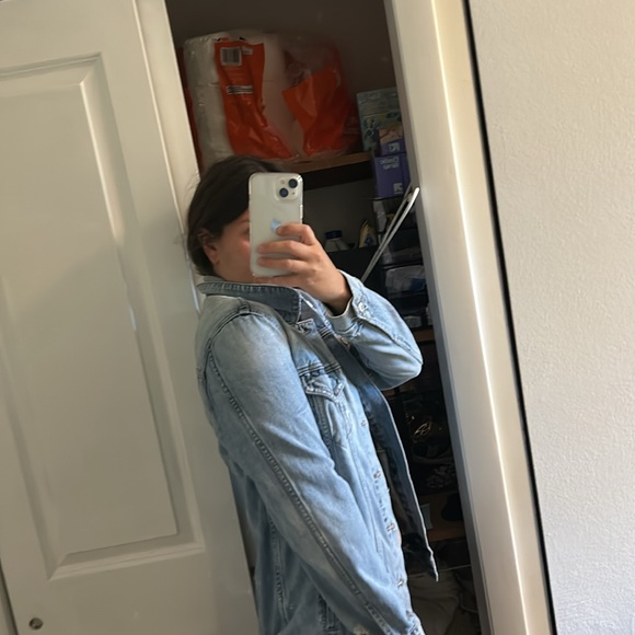 Lucky Brand Light Wash Denim Jacket - Picture 4 of 4